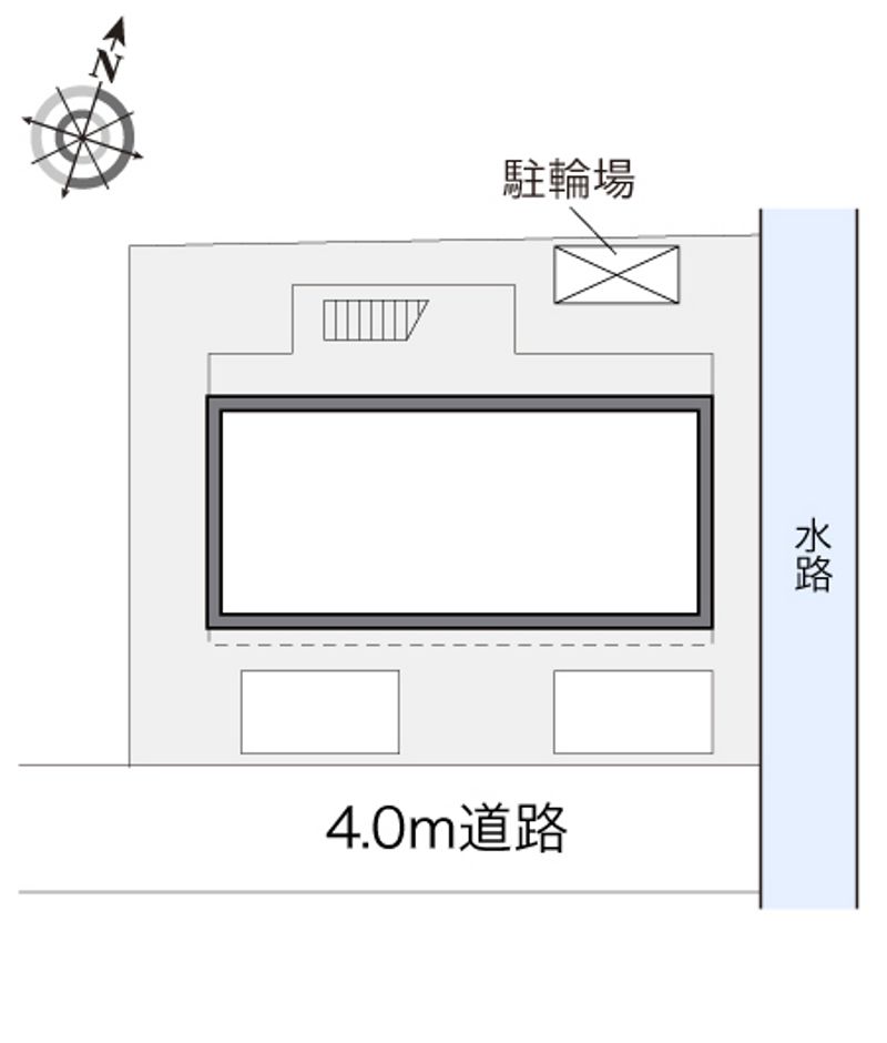 レオパレスＭ　＆　Ｋ 配置図