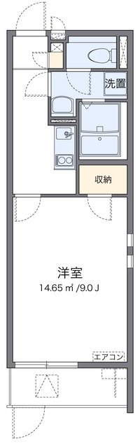 クレイノグローリアⅣ 間取り図