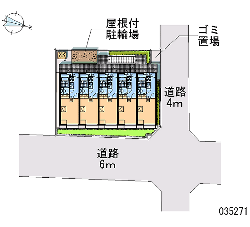 レオパレスウィンズ 区画図