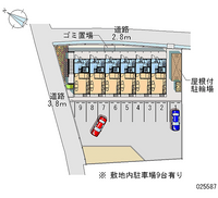 25587月租停车场