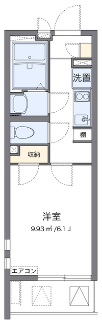 クレイノ翠 間取り図