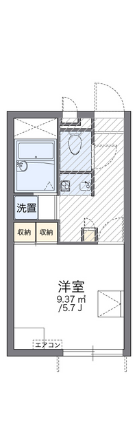 レオパレスエトワールⅢ 間取り図