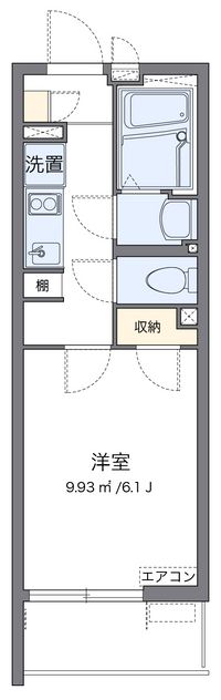 クレイノプレミール蕨 間取り図