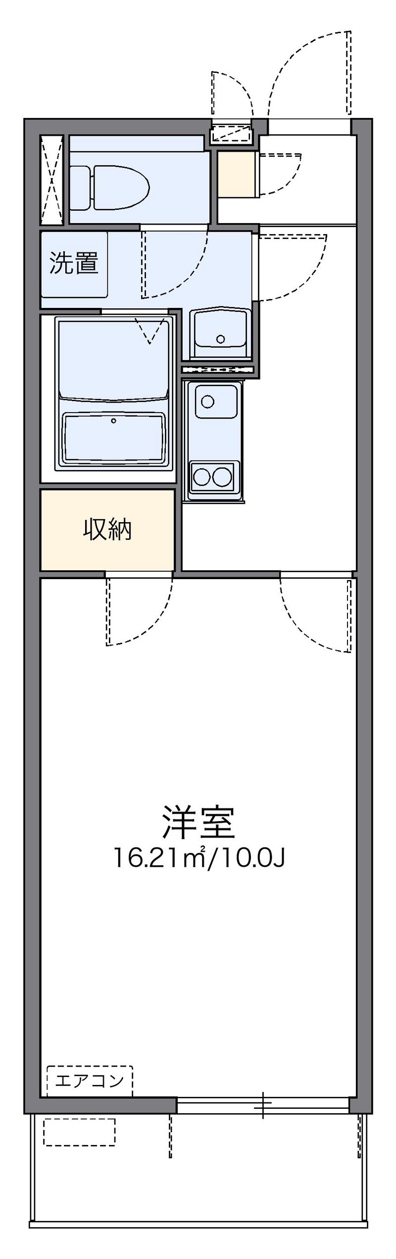 レオネクストＳＡＫＵＲＡ 間取図