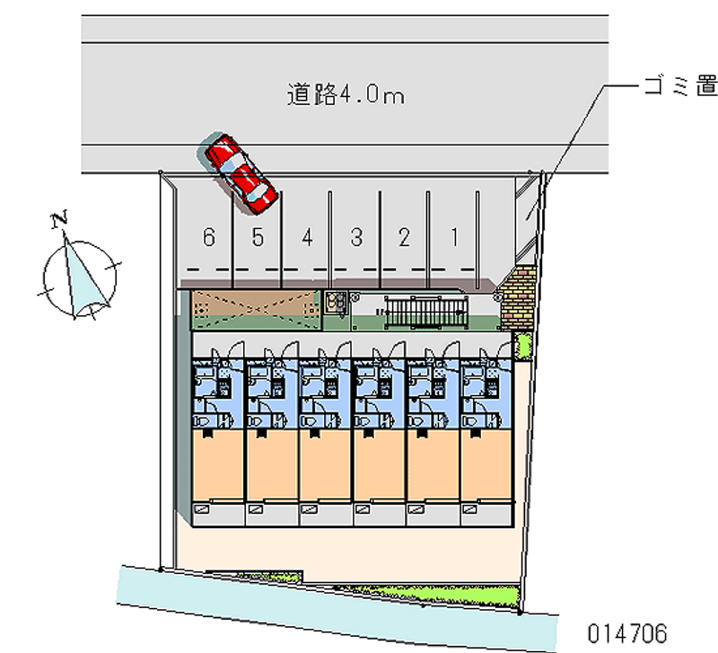 14706 bãi đậu xe hàng tháng