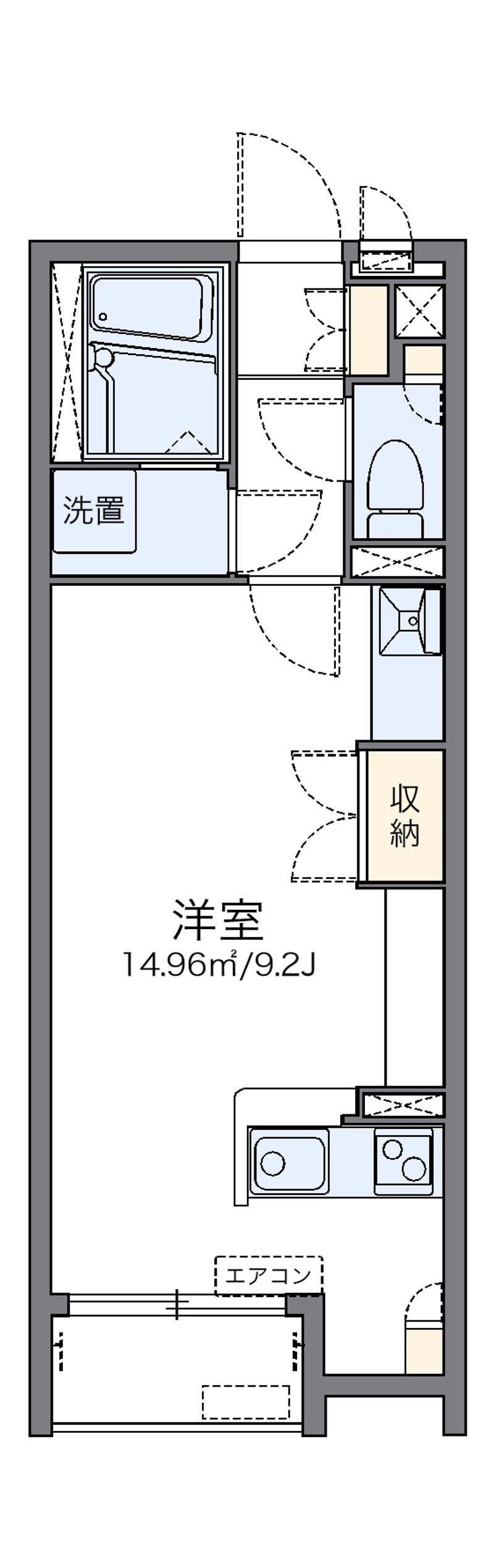 レオネクストＮＯＡＨ 間取図