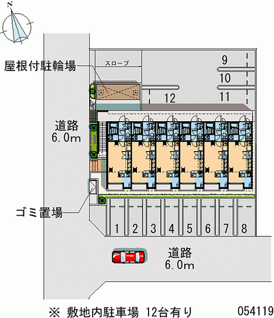 54119 Monthly parking lot