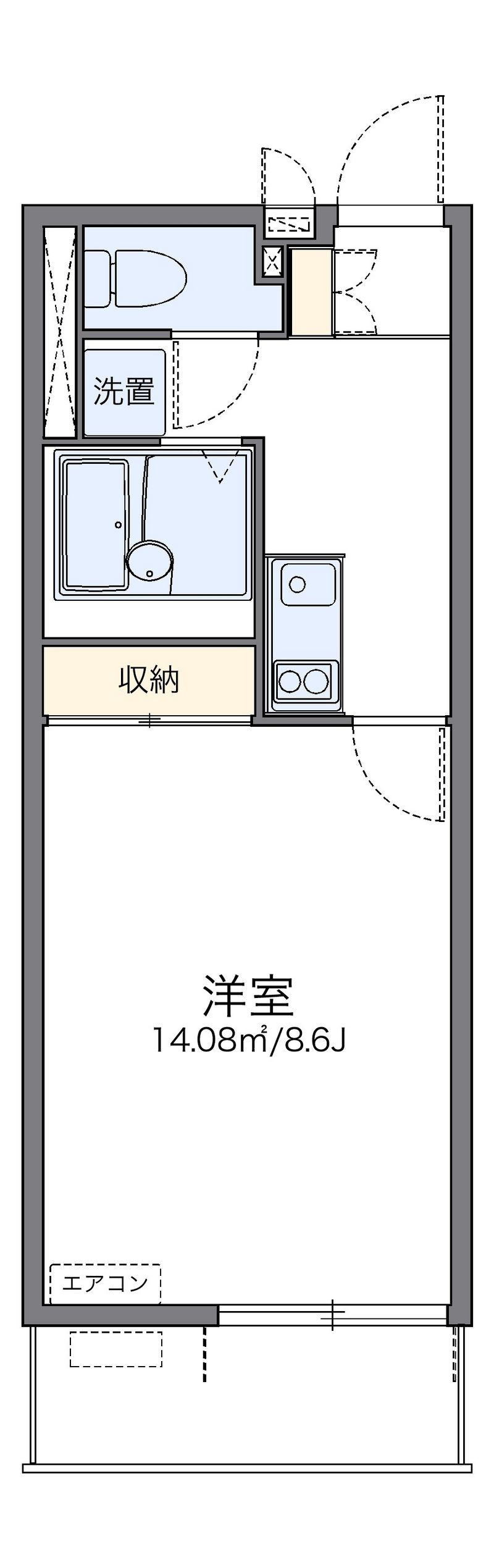 レオネクスト和光 間取図