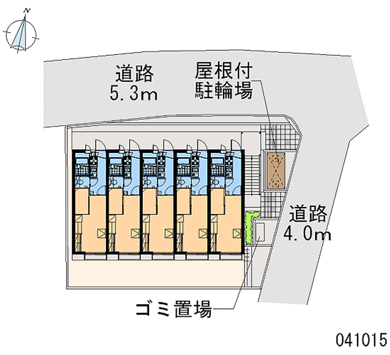レオパレスエーデルハイム 区画図