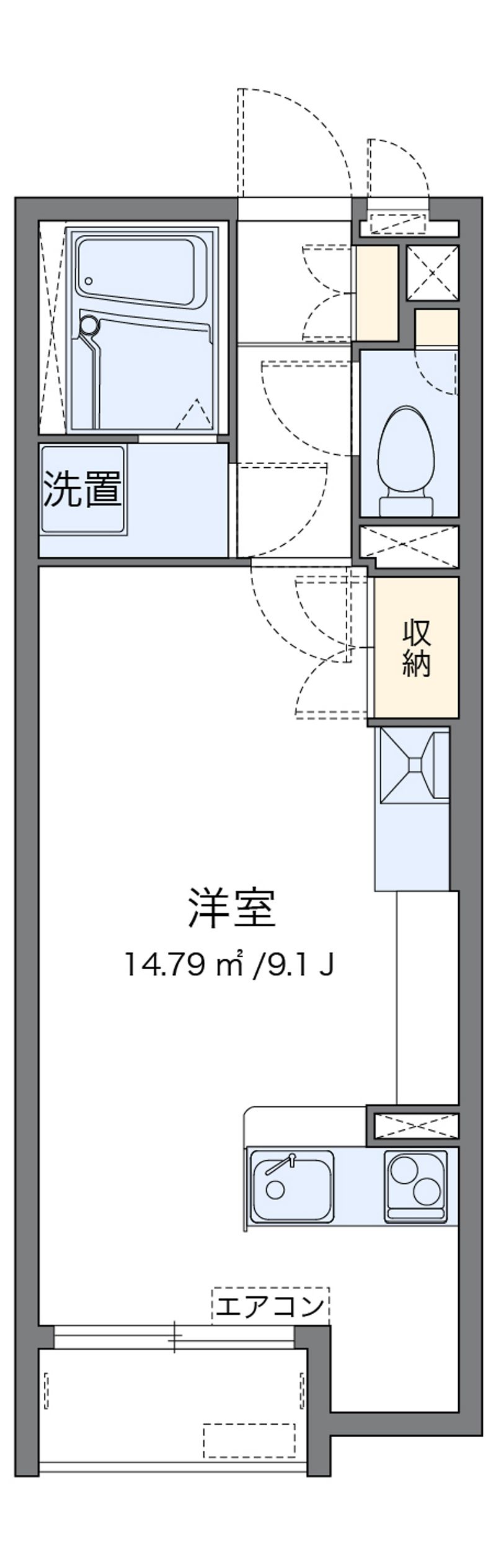 レオネクスト神木本町 間取図