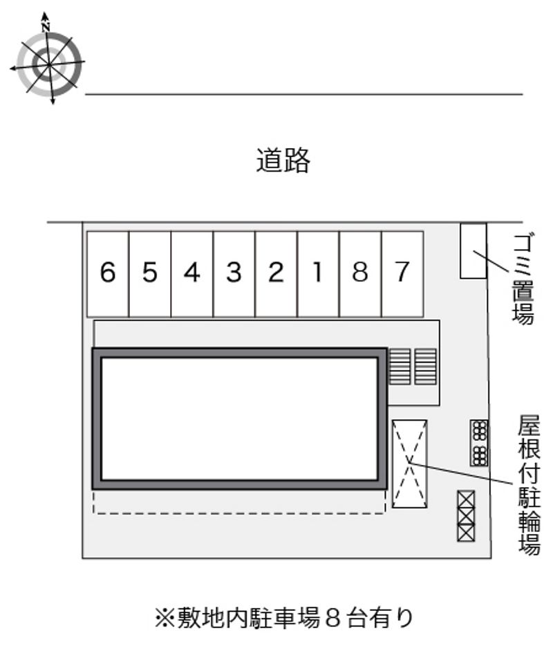 レオパレスヴェルーガ 配置図