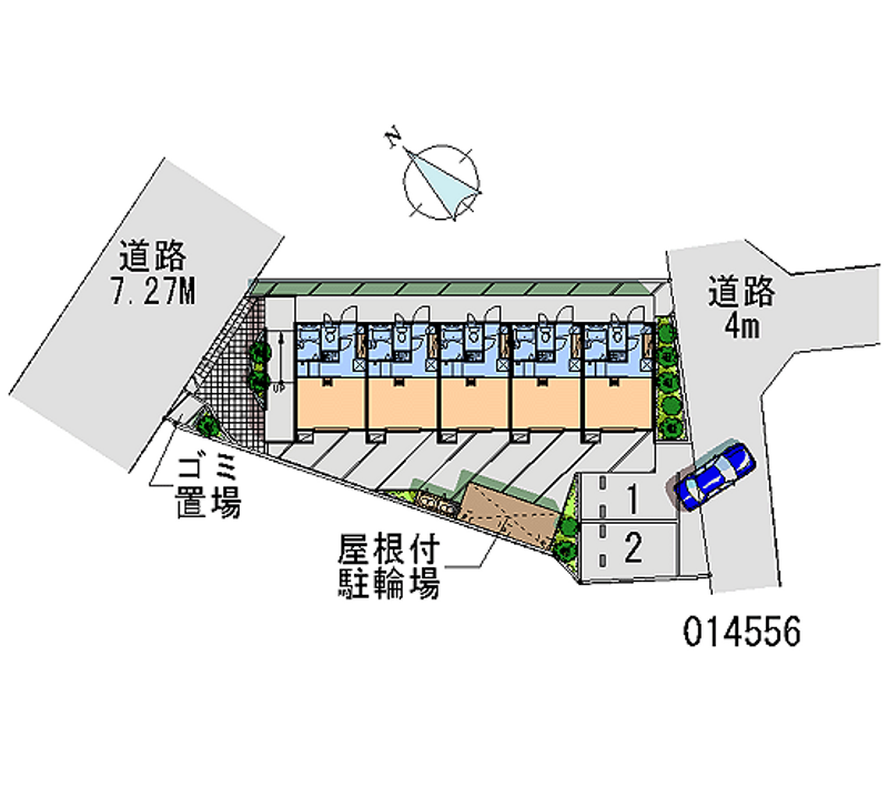 レオパレス希 区画図