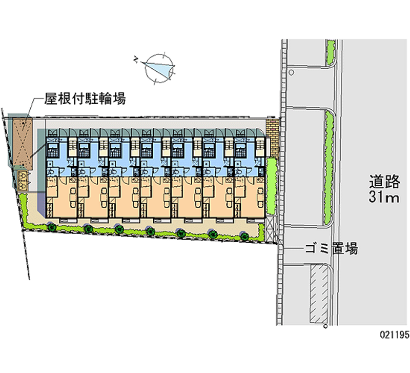 21195月租停车场