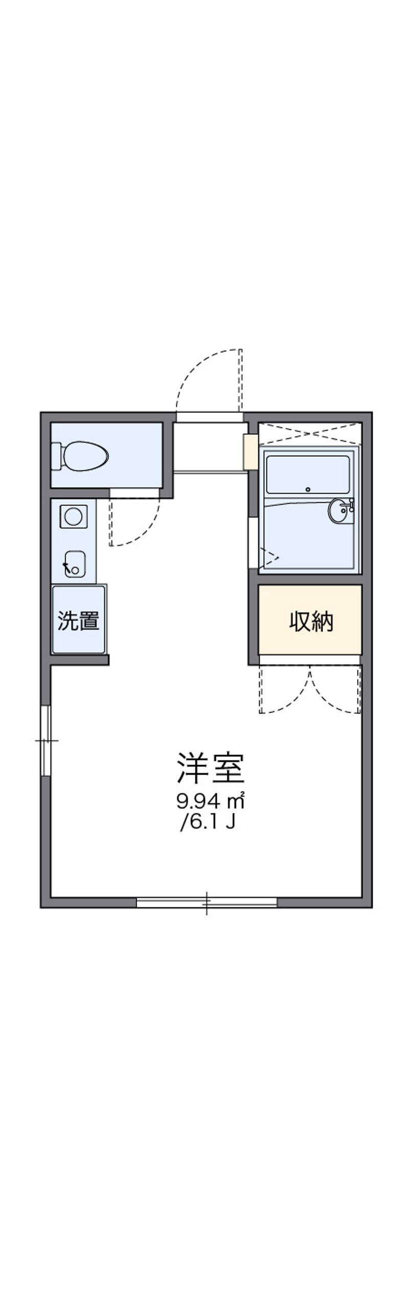レオパレス大間 間取図