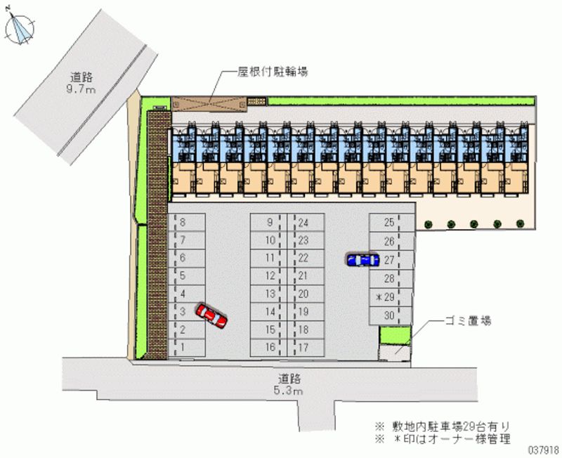 37918 Monthly parking lot