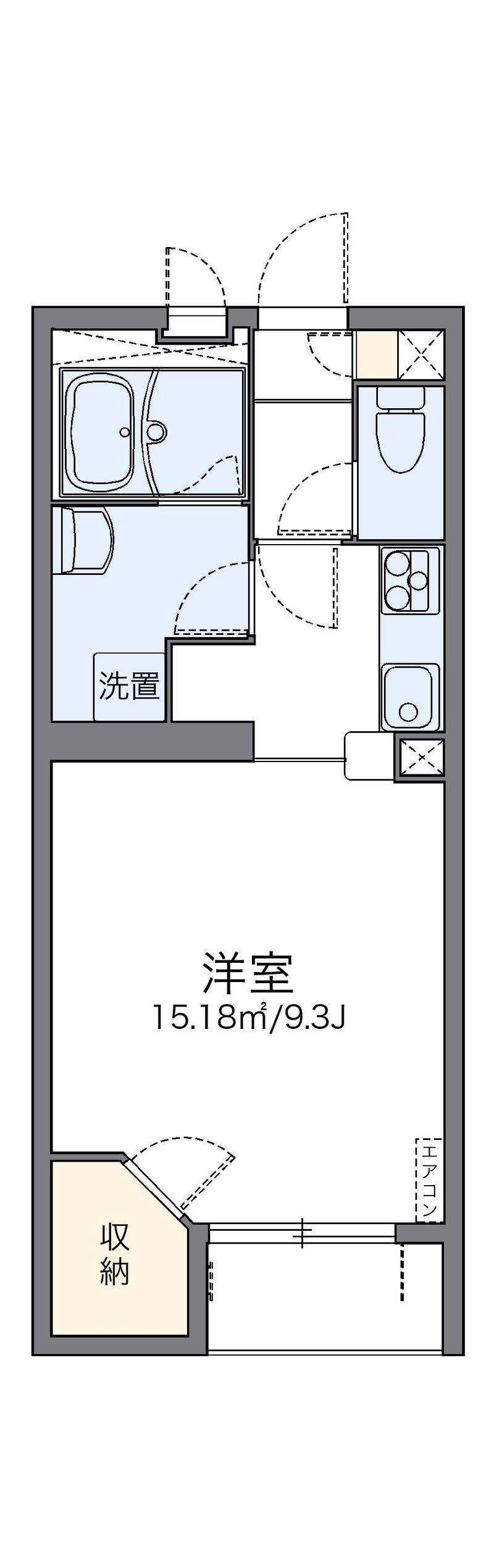 レオネクストホースロードⅢ 間取図