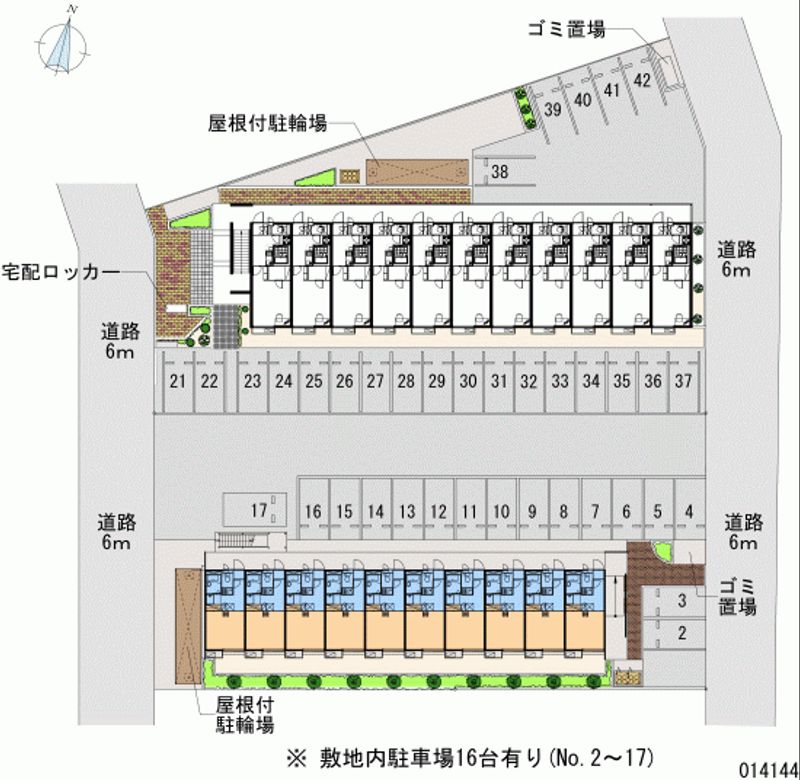 レオパレス宝石台 月極駐車場