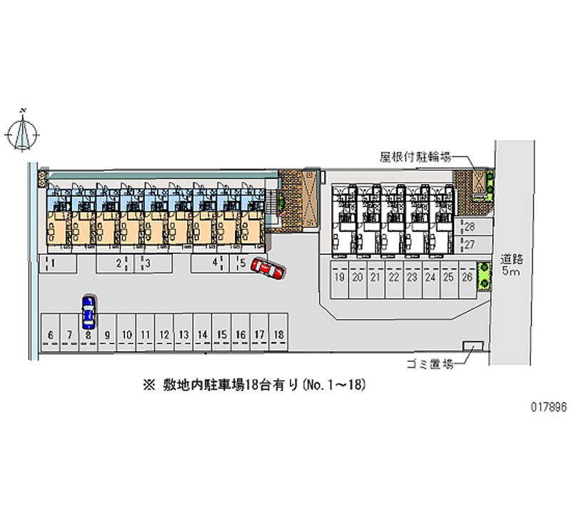 17896月租停車場