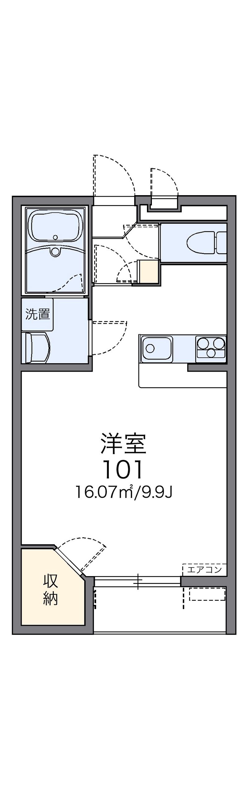 レオネクストオブリガード 間取図