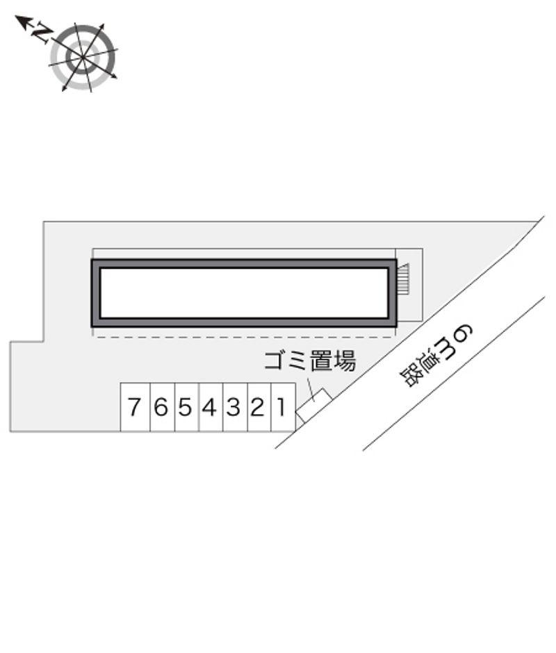 レオパレスブライト 配置図