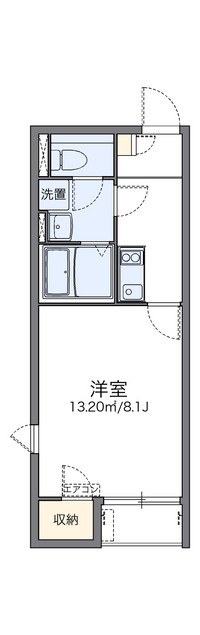 レオネクストフラッツⅡ 間取り図