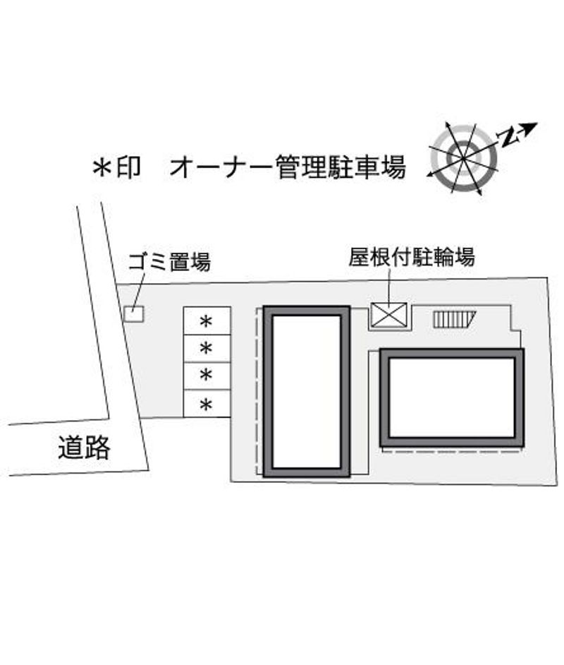 レオパレスワールド山中 配置図