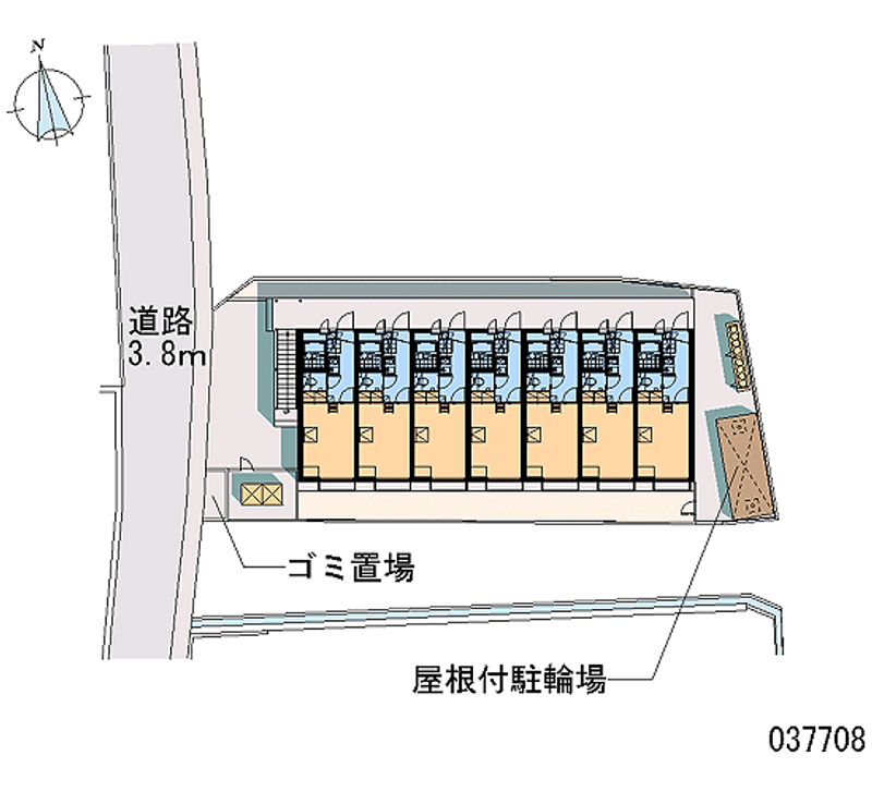 レオパレス華れん 区画図