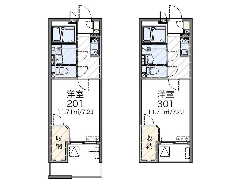 レオネクストグラティチュード 間取図
