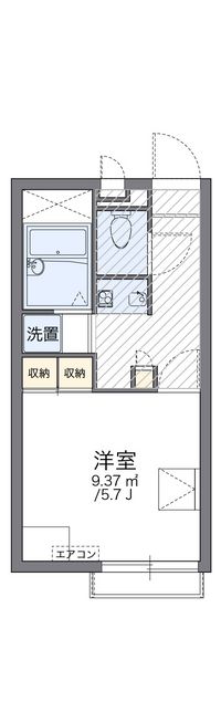 レオパレス五反田Ⅱ 間取り図