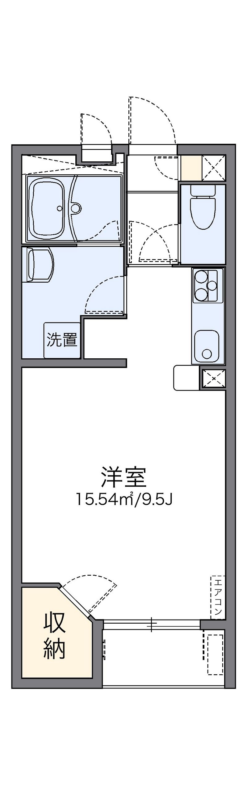 レオネクスト綾 間取図