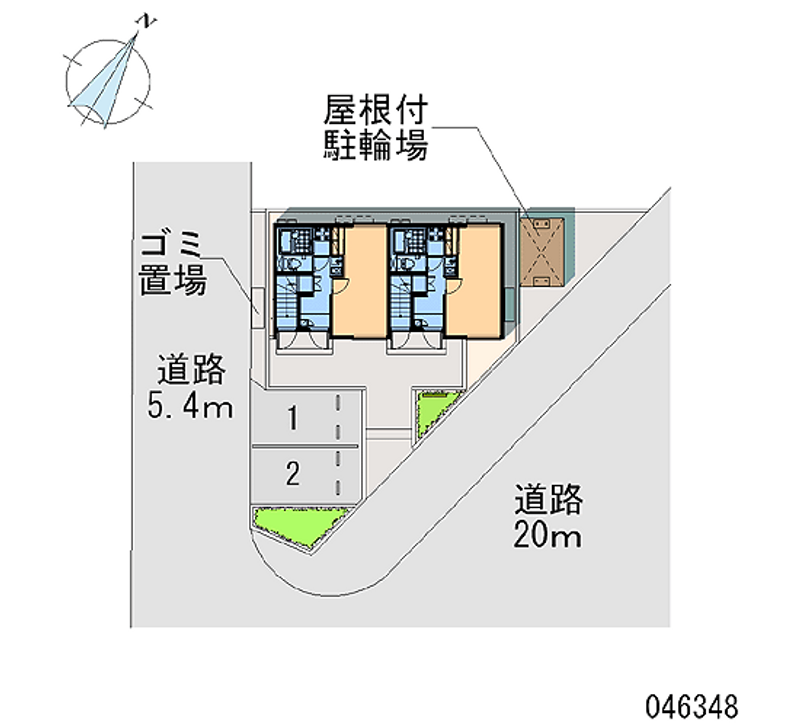 レオネクストエルサント 月極駐車場