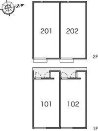 レオネクストＴＡＥ 間取配置図