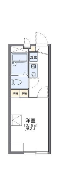 レオパレスハピネス 間取り図