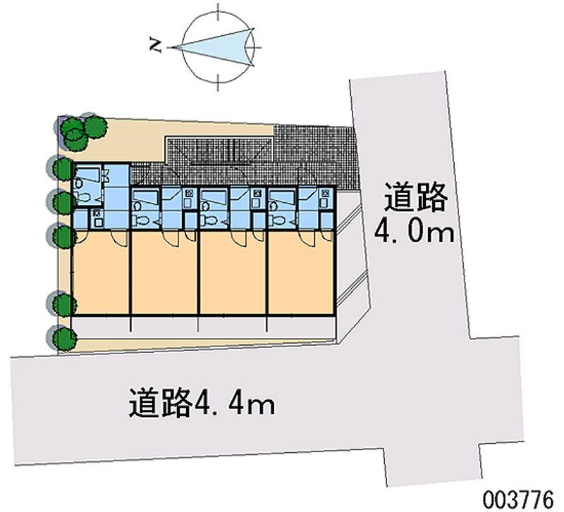 レオパレスシュベルン 区画図