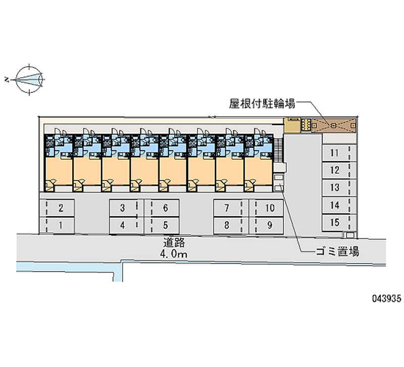 43935月租停車場