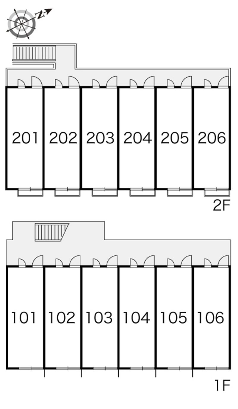 レオパレススリーＹ 間取り配置図