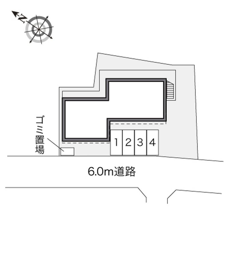 レオパレスエスペーロ 配置図