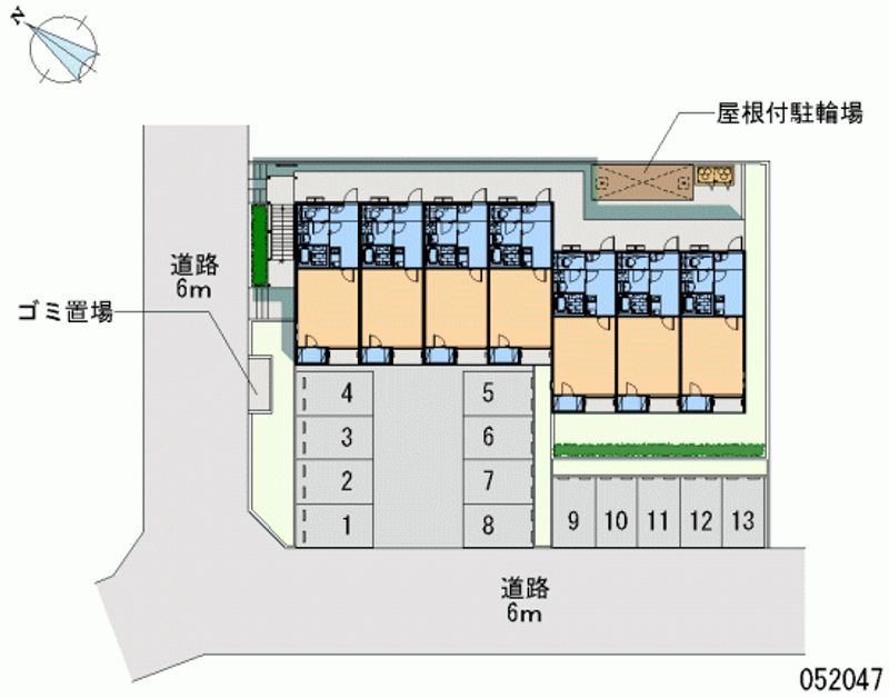 52047月租停車場