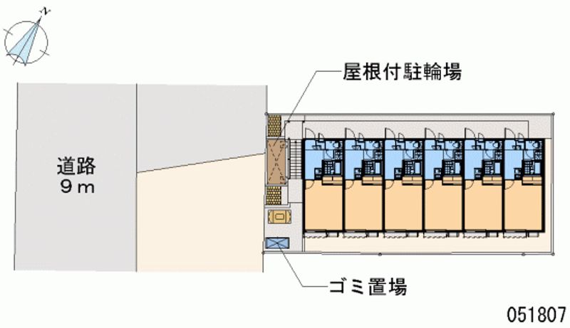 レオパレスアルテス 区画図