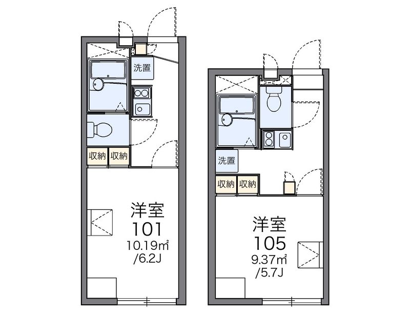 レオパレスＳＯ小石川 間取図