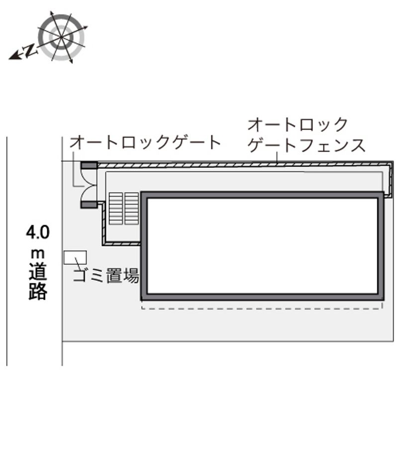 レオパレスラホンテーヌ 配置図