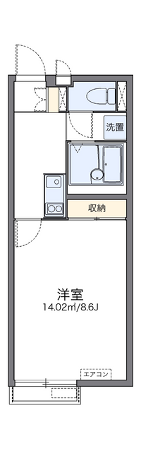 レオネクスト波 間取り図