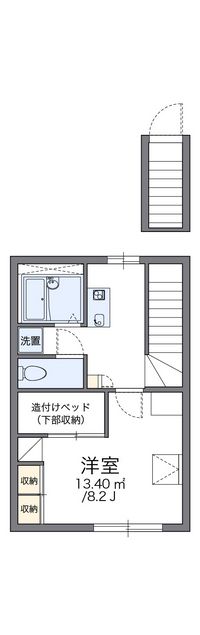 レオパレスＹＯＳＨＩＮＯ 間取り図