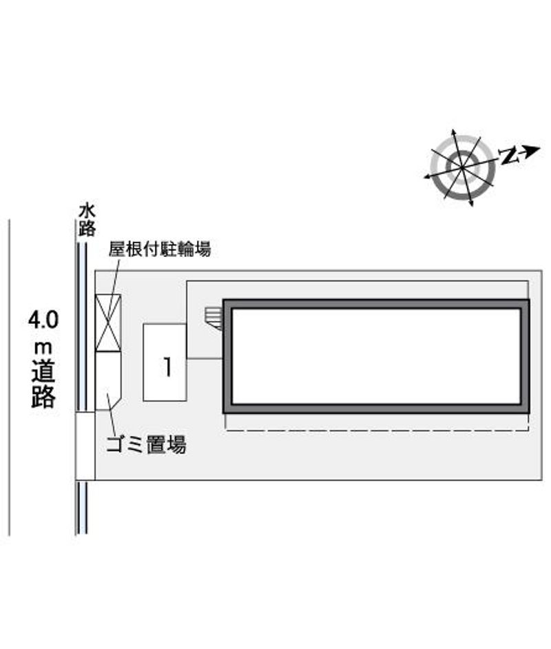 レオパレスＫＯＤＡ１２６３ 配置図