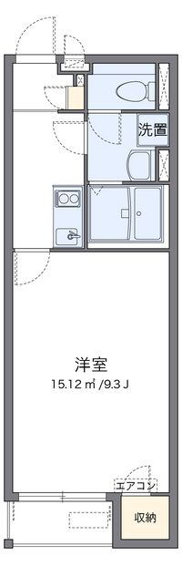 クレイノＴＯＢＡⅦ 間取り図