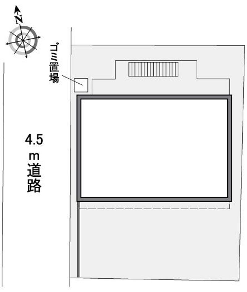 レオパレスＨＡＲＭＯＮＹ 配置図