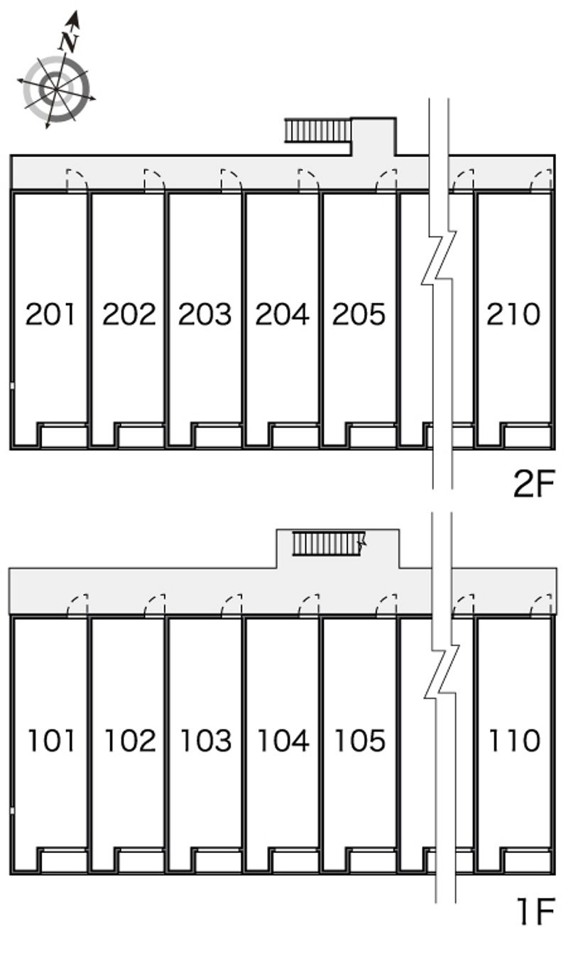 レオネクストＫｏｇａⅢ 間取り配置図
