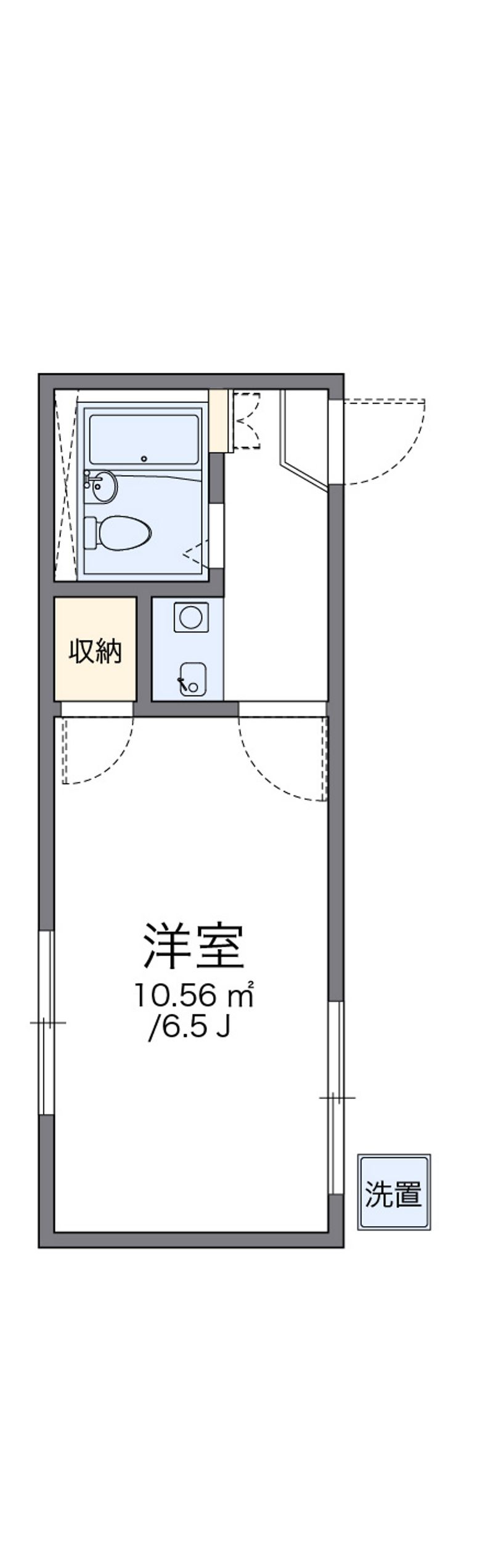 レオパレスシェモアⅠ 間取図