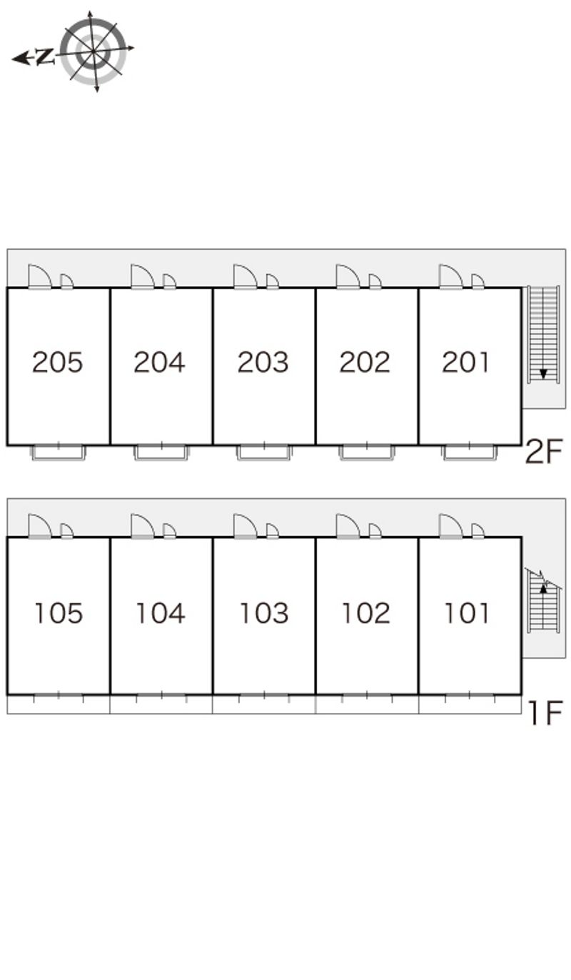 leopalace MARUKITA II Bản vẽ sơ đồ bố trí nhà