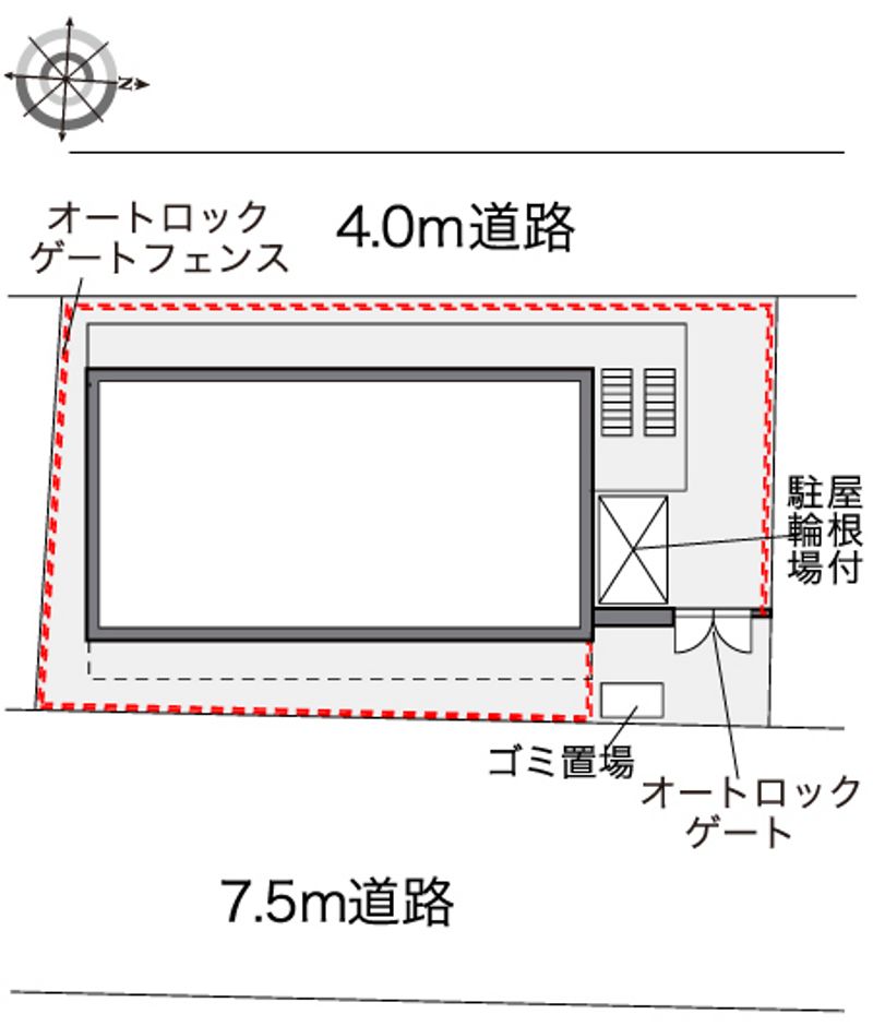 leopalace Hikawadai Sakura Garden Bản vẽ sơ đồ bố trí